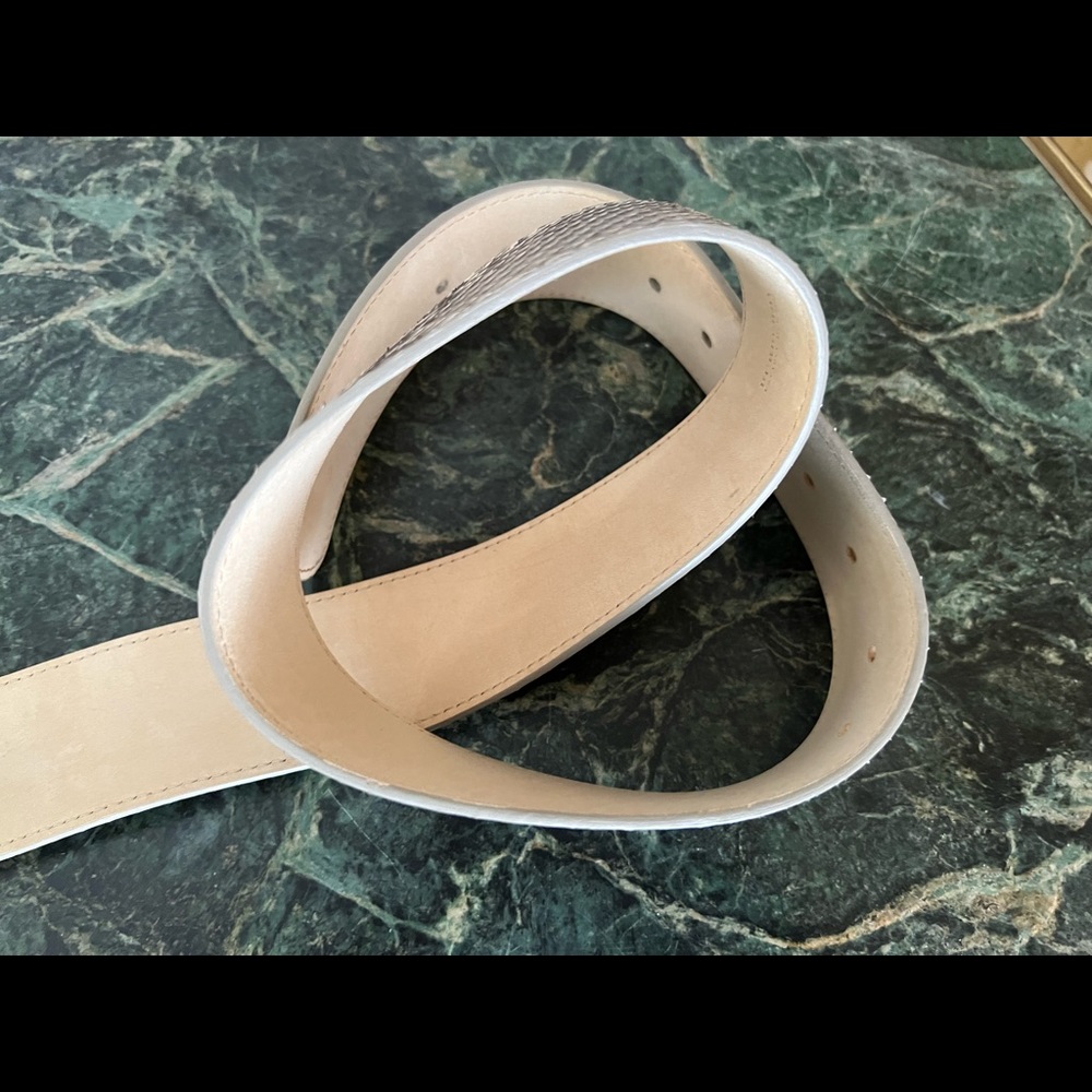 Authentic Burberry Python Skin Belt, Size 36/90, … - image 4